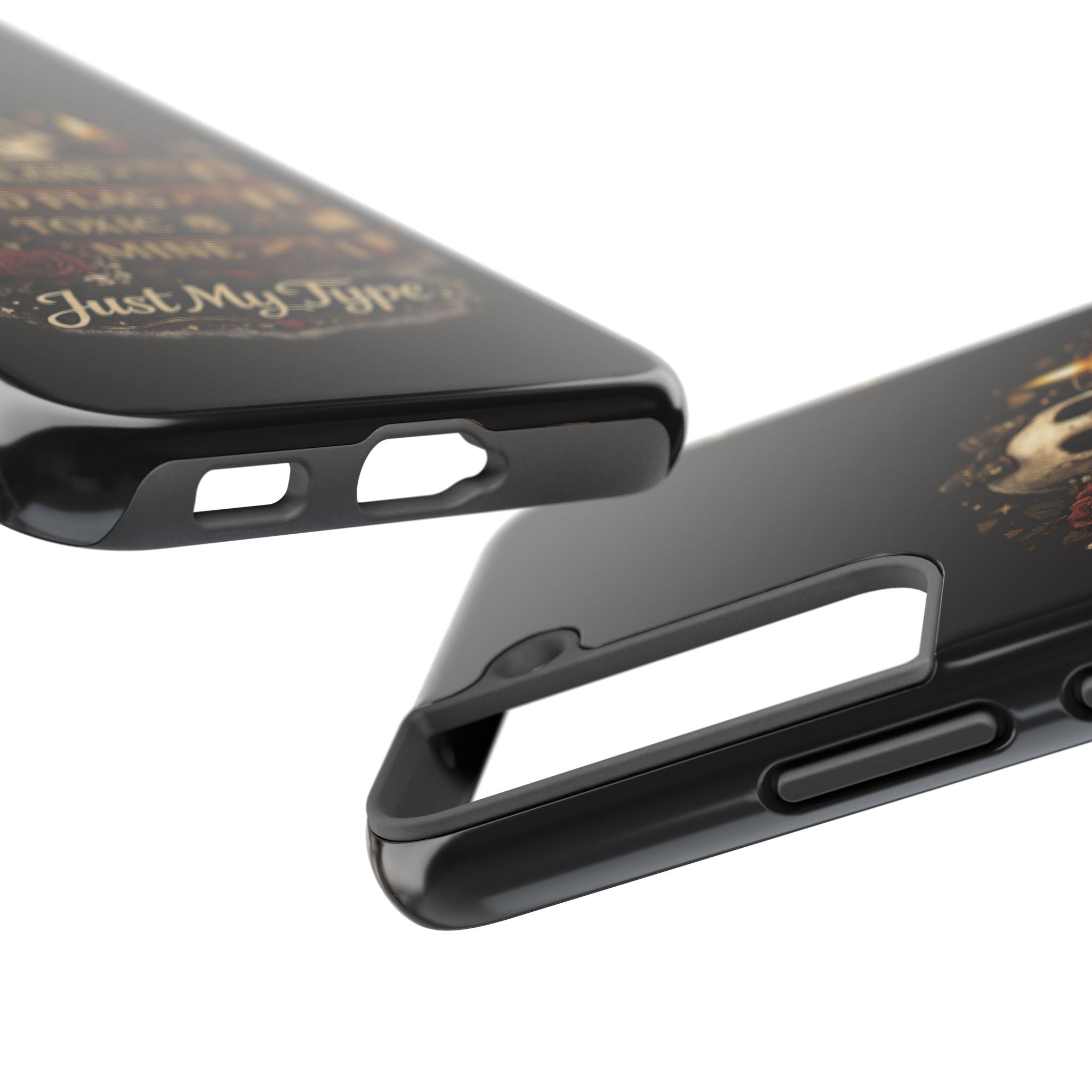 Gothic Skull 'Just My Type' Tough Phone Case